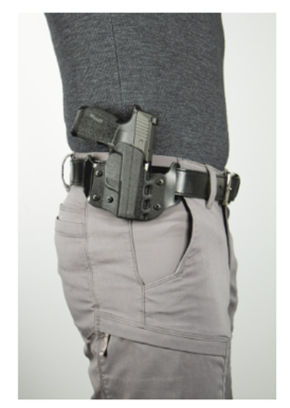 Desantis 195KA1RZ0  Veiled Partner OWB Holster (Right-Handed) -Black