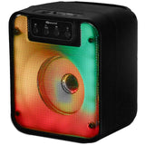 Supersonic - 4" Portable Bluetooth Speaker WITH FIRE LIGHT (IQ-7004DJBT)