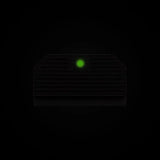 Night Fision  GLK-005-465-488-YGZX Optics Ready Stealth Night Sight Set for Glock 48 w/ RMRcc - Yellow Front Ring, Blank Rear Sight