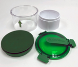 Guac-Lock GAC370-GL   20oz Guac-Lock Food Storage Container by Quick-Lock -Green/White