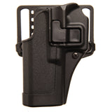 BLACKHAWK! 410513BK-R  Serpa CQC OTW Holster (Right Hand) -Matte Black (FITS: Glock 20/21/37 And S&W Mp .45 & Pro 9/40)