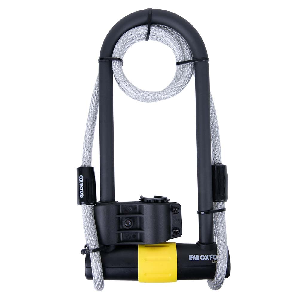 Oxford Magnum Duo U-Lock (170x315mm) with Bracket & Cable