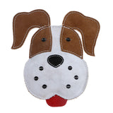 Country Tails -Suede Dog Face Premium Dog Toys