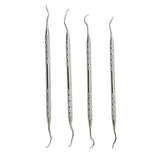 Tipton 324770 Stainless Steel Picks - Set of 4