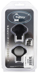 Talley 930759  1" Tikka Scope Rings T1X 1" Low (0.4 Height) -Black