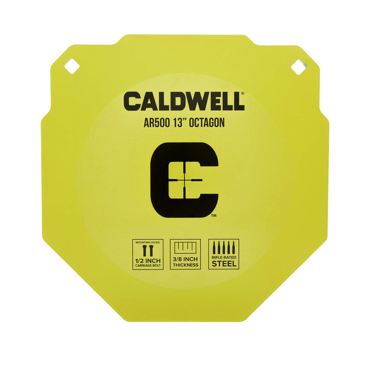Caldwell 1116695 AR500 13" Octagon New 2020