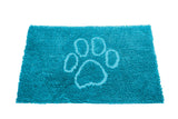 Dog Gone Smart Dirty Dog Microfiber Paw Doormat - Super Absorbent Dog Mat Keeps Paws & Floors Clean - Machine Washable Pet Door Rugs with Non-Slip Backing
