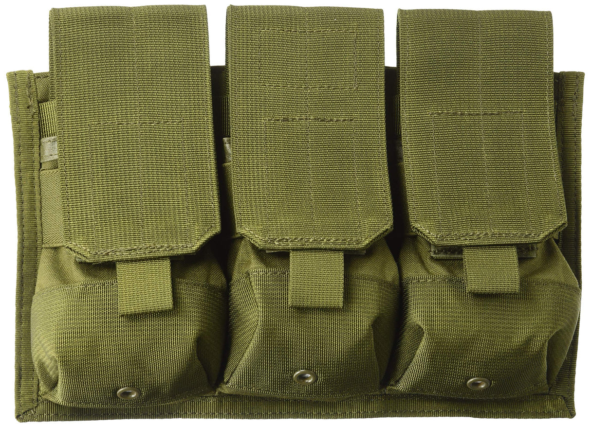 Blackhawk 37CL04OD Strike M4/M16 Triple Mag Pouch, Holds 6 - Olive Drab