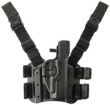 Blackhawk 430606BK-R SERPA L3 Tactical Gun Holster (Left Hand) -Black