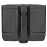 Blackhawk 410610PBK Injection Molded Double Stack Mag Case -Double Row (FITS: 9mm/.40cal/.45cal/10mm/.357 Sig) -Matte Black