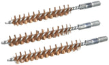 Tipton 244540 Rifle Bronze Bristle Bore Brush for .30/.32 Caliber, 3 pack