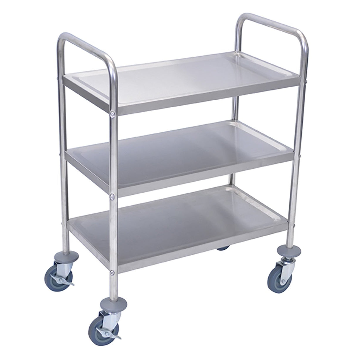 LUXOR L100S3  3-Shelf Stainless Steel Cart