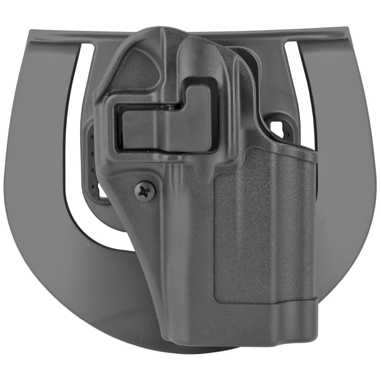 Blackhawk 410576BK-R SERPA CQC Outside-The-Waistband Holster (Right Hand) -Matte Black (FITS: Glock 48/S&W EZ380/9 & Glock 43X w/Rail)