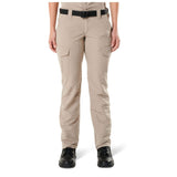 5.11 Tactical 64419-05512-L  Women's Fast-TAC Cargo Tactical Pants -SIZE: 12 Long, Khaki
