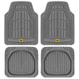 BDK Auto CAMT-1004-GR: Cat Short Trim Mats 4pack -Gray