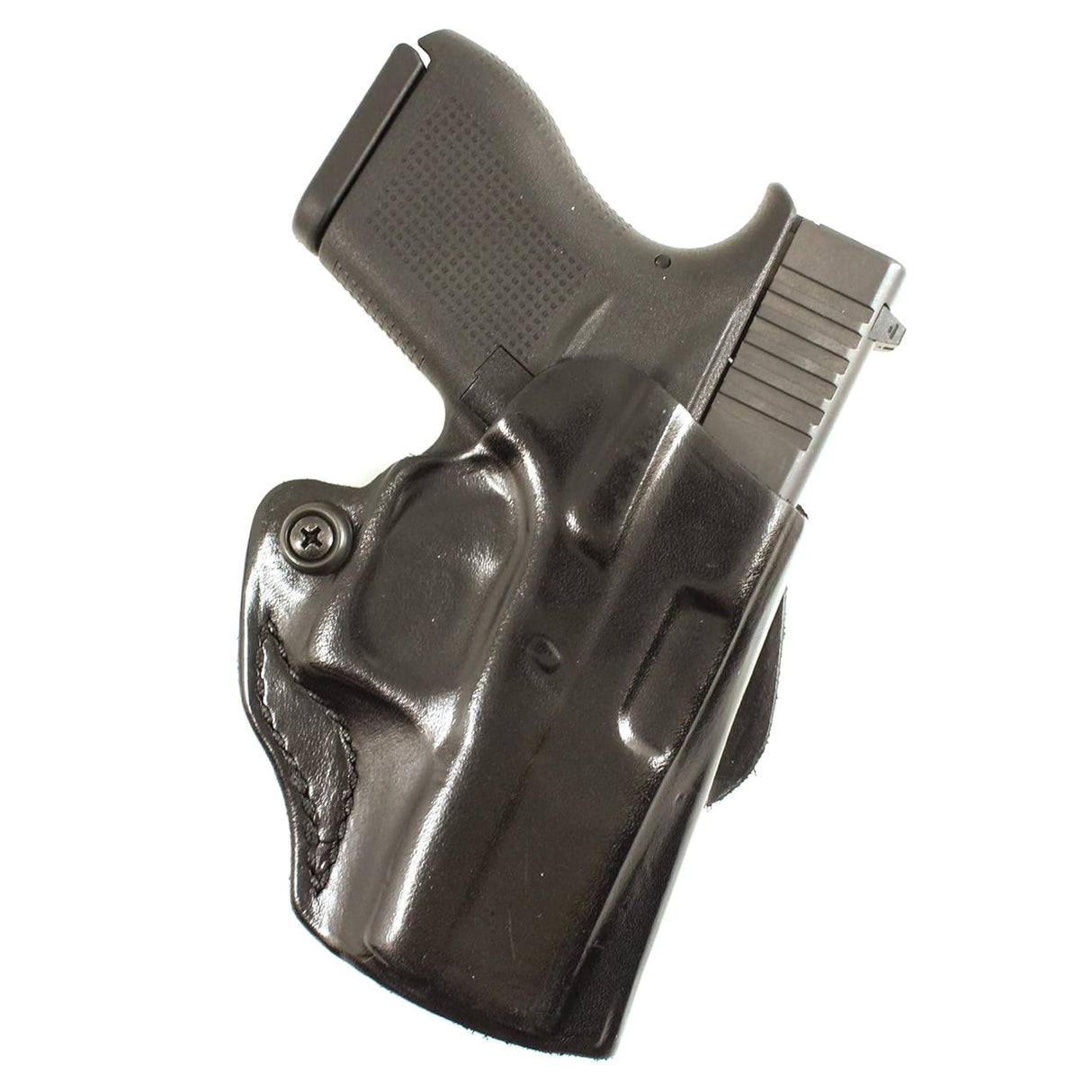 DeSantis 019BA8BZ0 Mini Scabbard Pancake Gun Holster (Right Hand) -Black