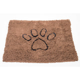 Dog Gone Smart Dirty Dog Microfiber Paw Doormat - Super Absorbent Dog Mat Keeps Paws & Floors Clean - Machine Washable Pet Door Rugs with Non-Slip Backing